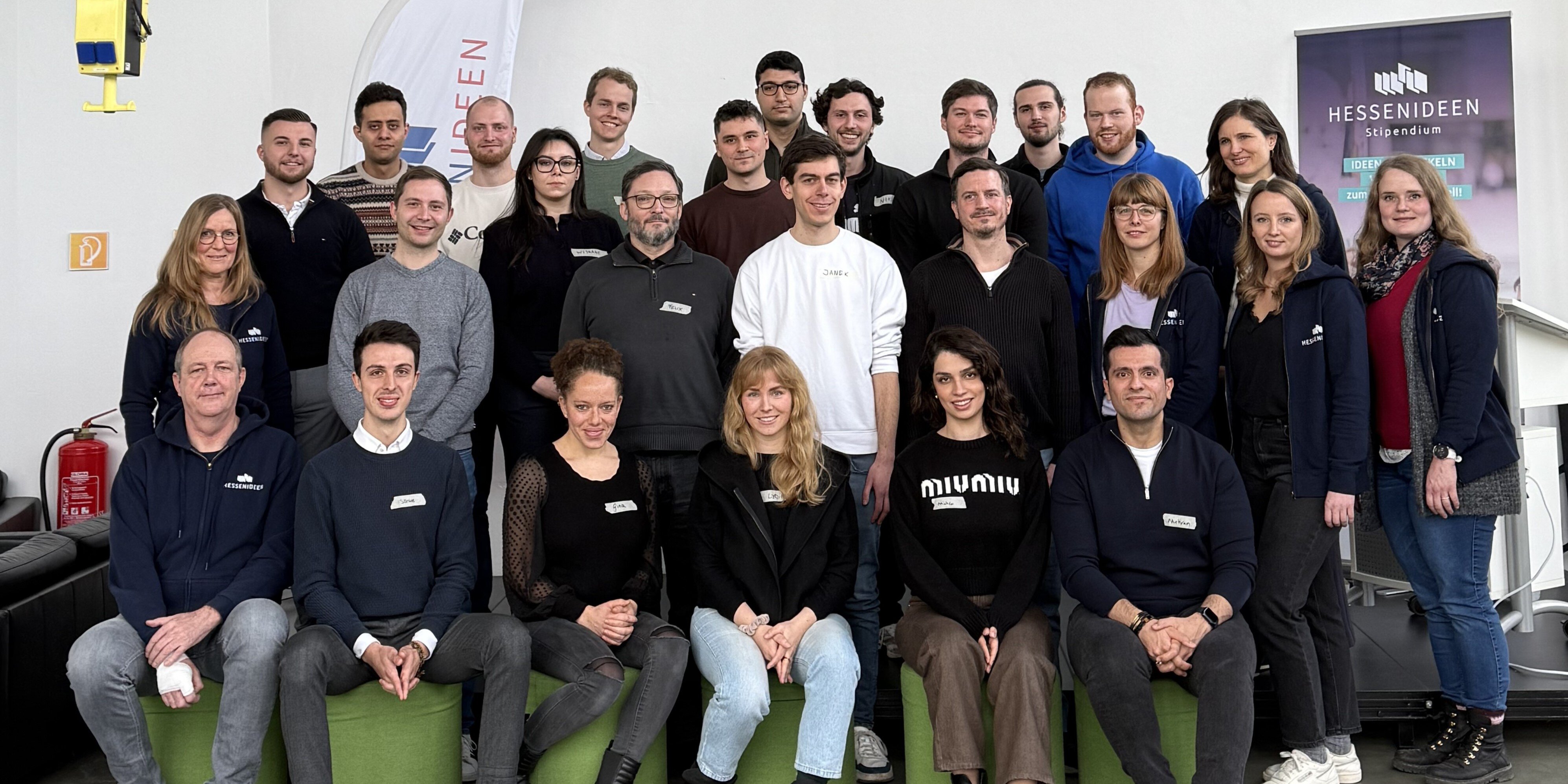 Foto: Hessen Ideen/ Corinna Kondermann Gruppenbild Kickoff Stipendienstart